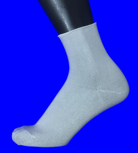 5 ПАР - Ростекс (Рус-текс) носки медицинские женские Н-210 с лайкрой светло-серые