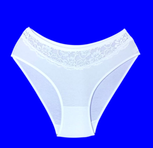 Трусы женские Турция с кружевом высокая посадка "Неделька - 3 шт." №8 АССОРТИ