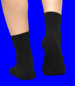 Термоноски мужские верблюжья шерсть внутри махра арт. А0501 ЧЕРНЫЕ