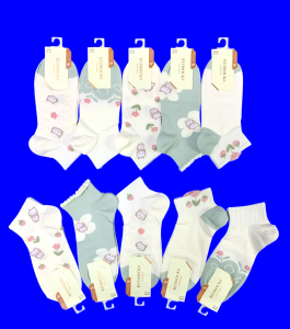 Носки женские укороченные ассорти арт. 2986 (А4-1)