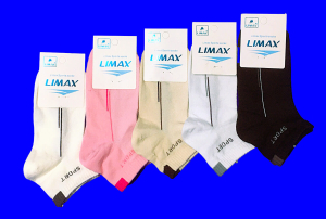 LIMAX носки женские укороченные спорт СЕТКА арт. 7128 В 