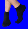 LIMAX носки мужские укороченные арт. 61072 ЧЕРНЫЕ 