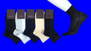 LIMAX носки укороченные мужские сетка арт. 61527