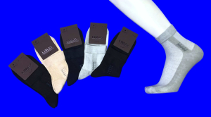 LIMAX носки укороченные мужские сетка арт. 61527