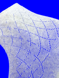 Линия здоровья носки женские лен с крапивой ажурные