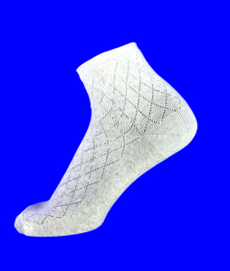 Линия здоровья носки женские лен с крапивой ажурные