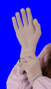 Перчатки женские шерстяные сенсорные арт. 7076 (5035)