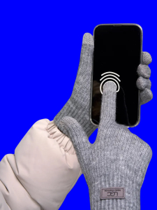 Перчатки женские зимние с начесом сенсорные арт. 7834