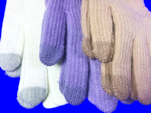 Перчатки женские зимние с начесом сенсорные арт. 7834