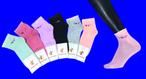 DMDBS носки женские "Цветочки" арт. В 17-023